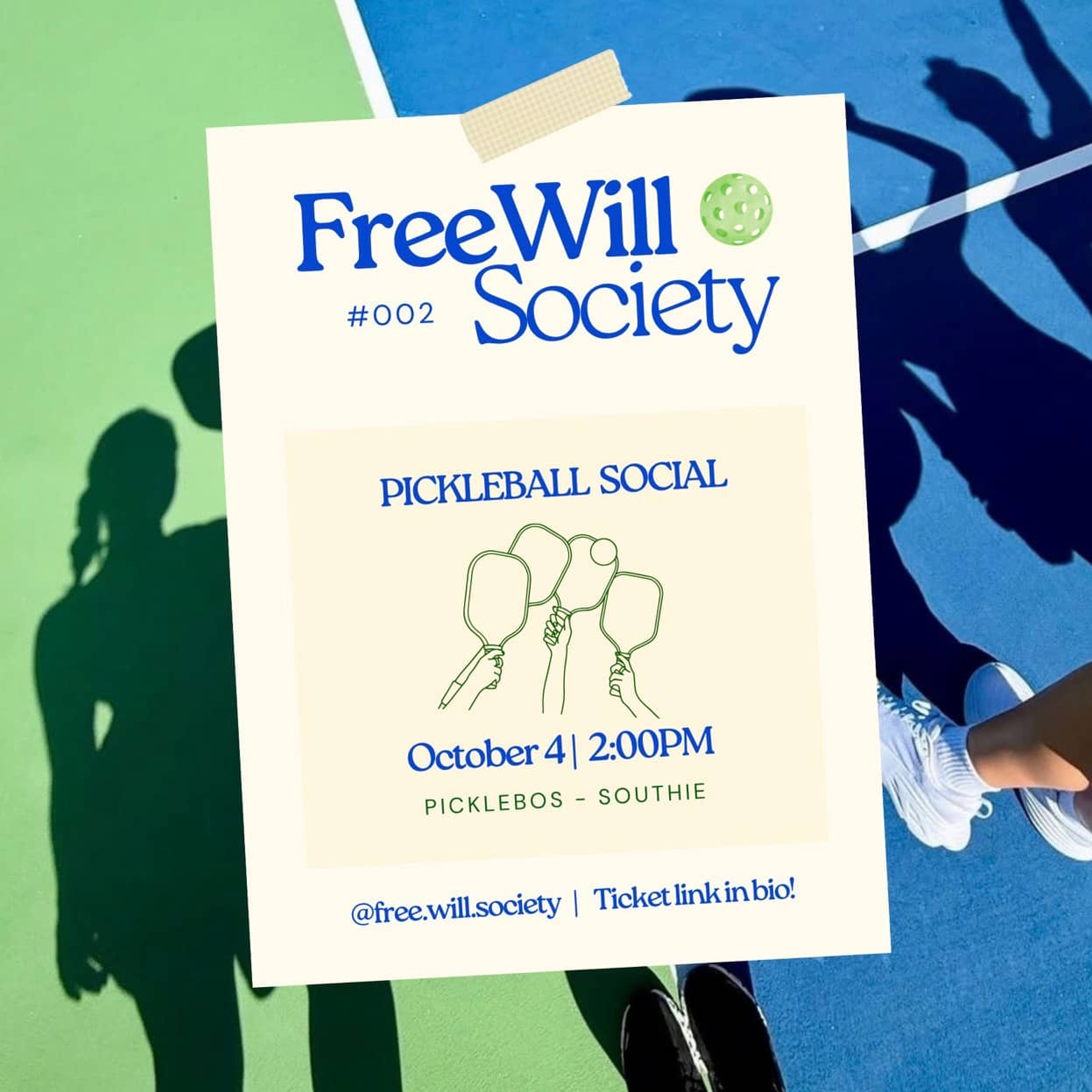#002 PICKLEBALL SOCIAL