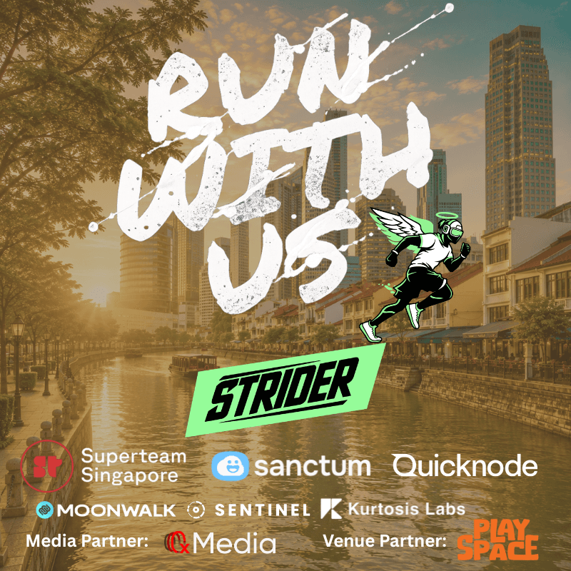 Solana Strider Run & Breakfast - Token 2049 Singapore
