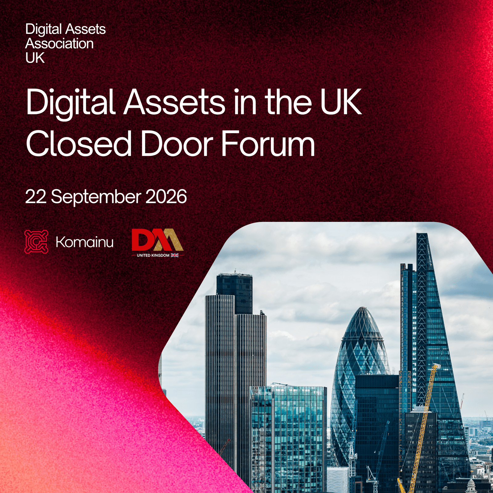 Digital Assets in the UK - Closed Door Forum