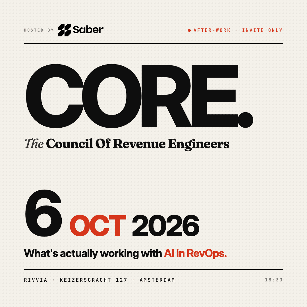 CORE Amsterdam: What's Actually Working with AI in RevOps