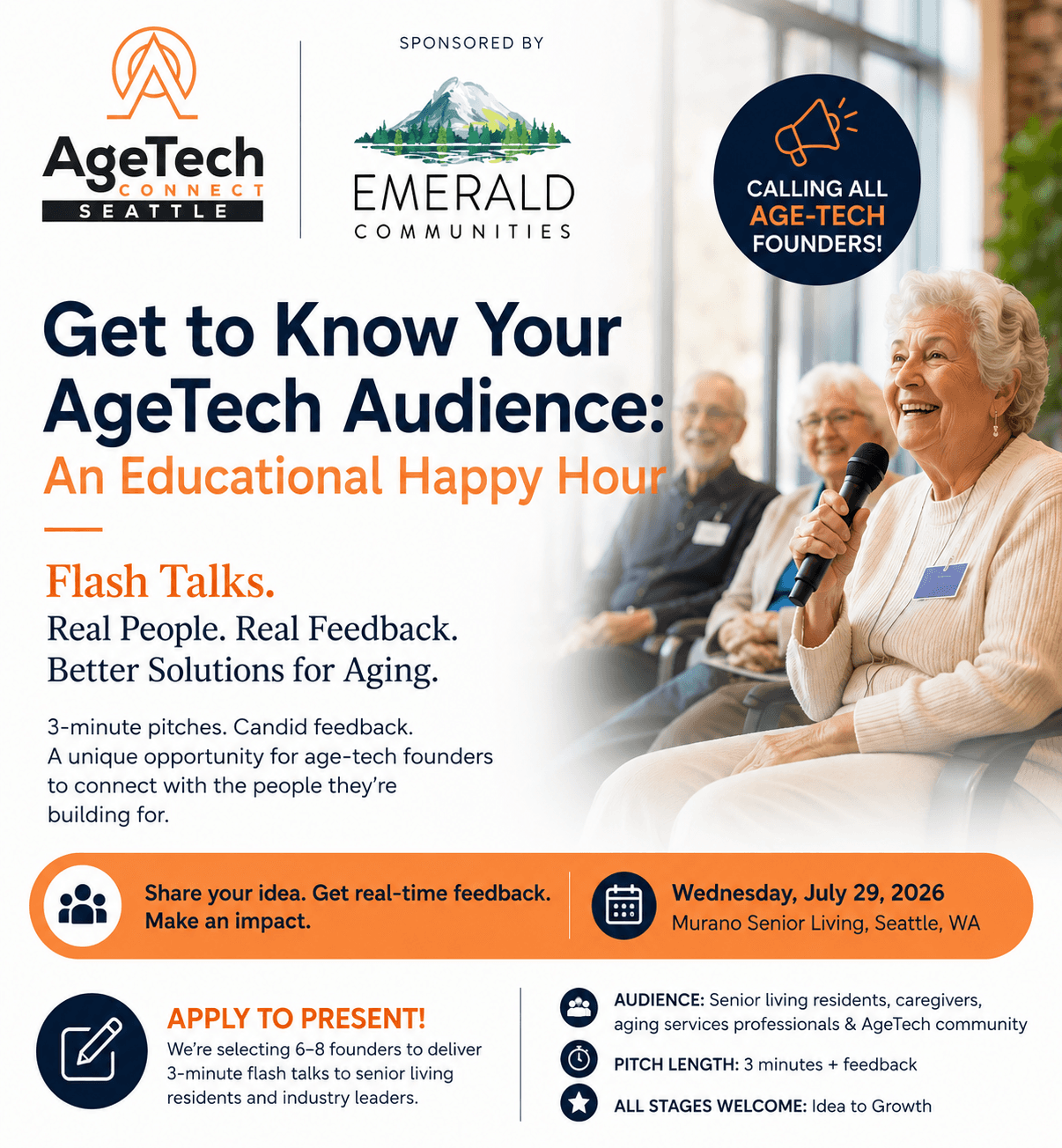 Get to Know Your AgeTech Audience: An Educational Happy Hour