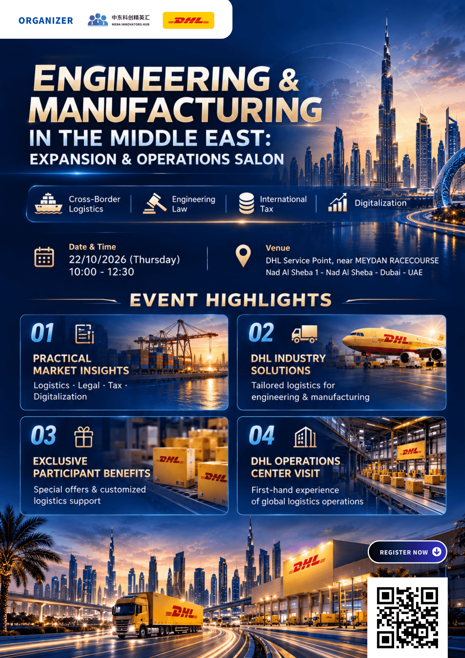 Engineering & Manufacturing in the Middle East: Expansion & Operations Salon