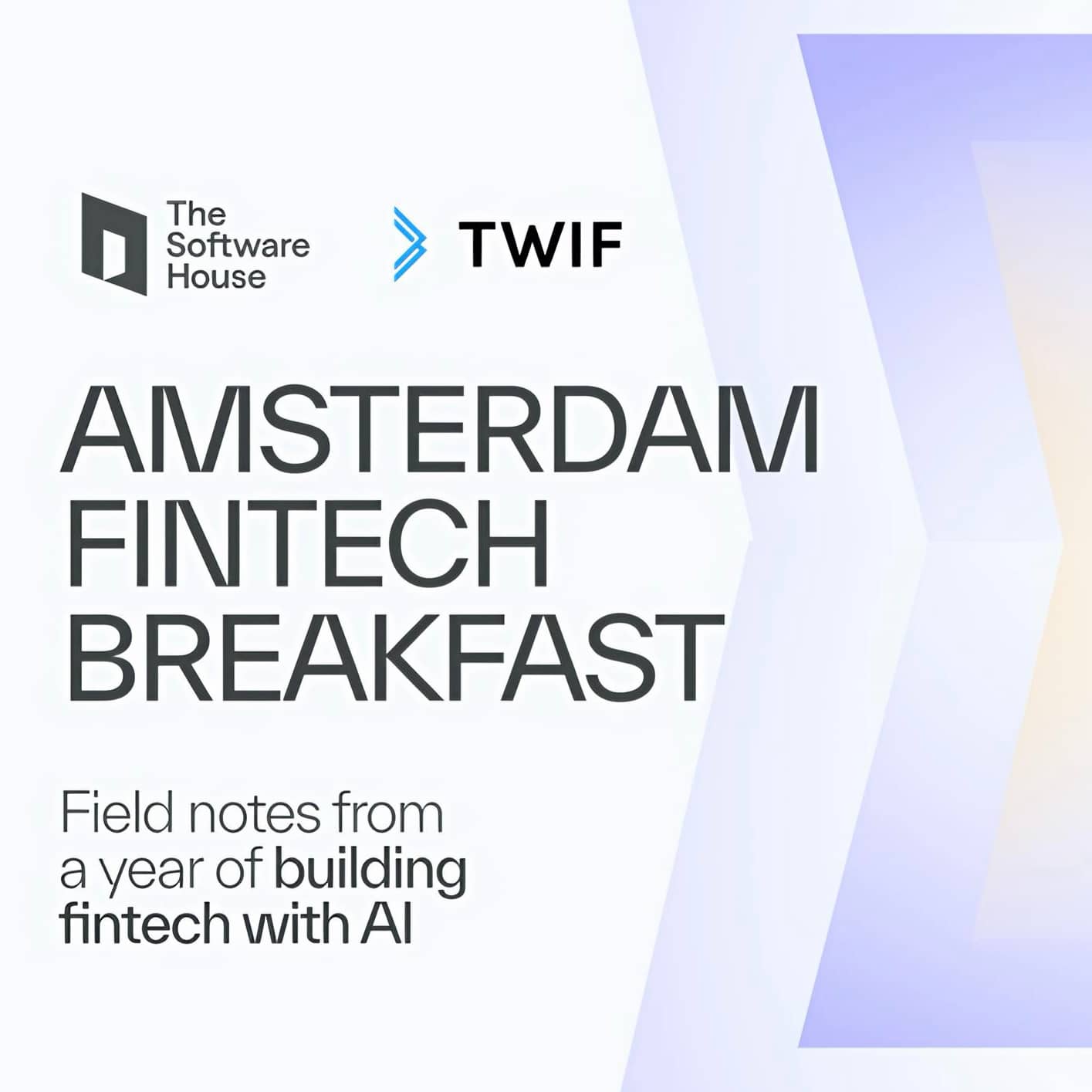Amsterdam Fintech Breakfast