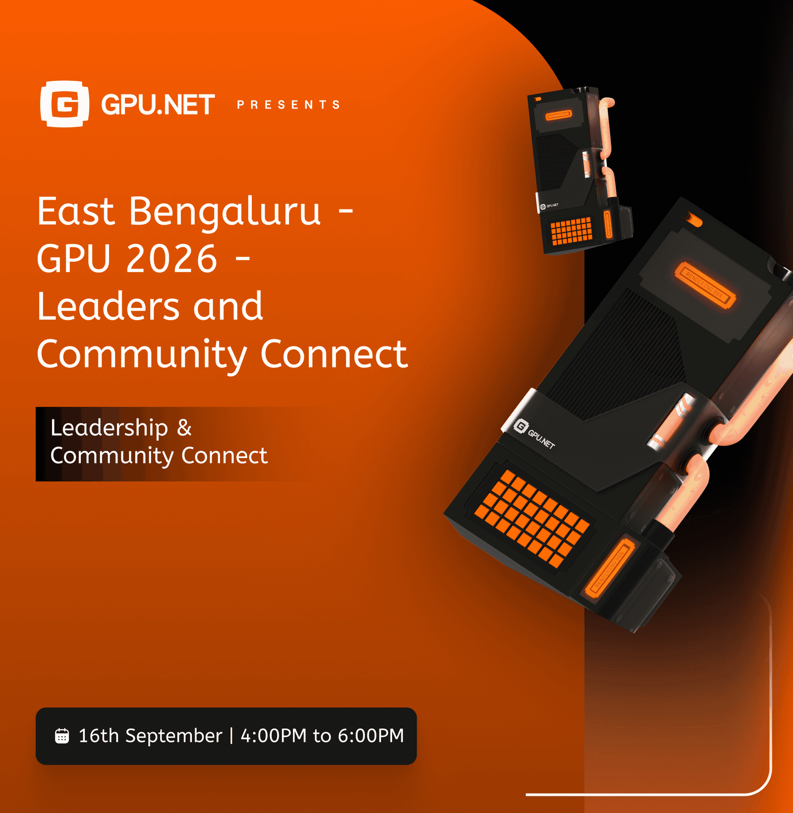 AI X GPU Pre Summit East Bengaluru - Leaders and Community Connect