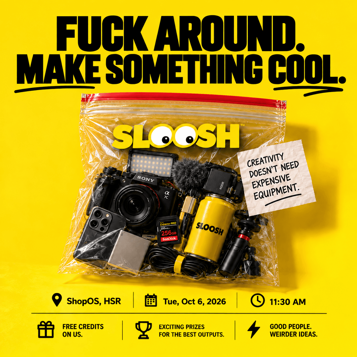 Sl👀sh: Fuck Around, Make Something Cool