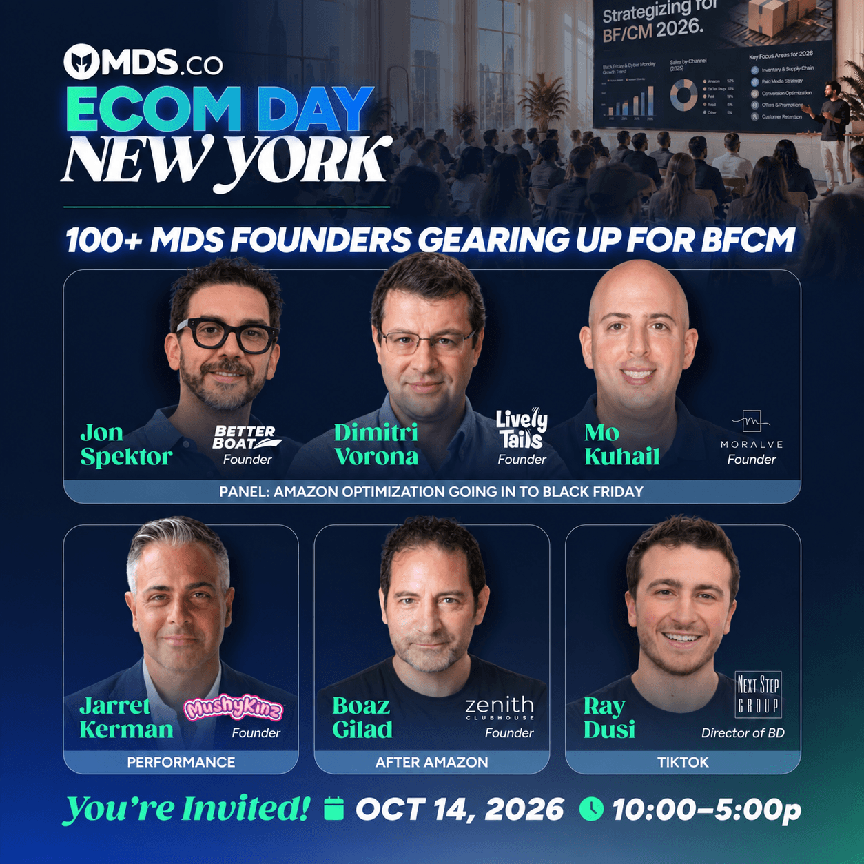 Ecom Day New York by MDS: BFCM Countdown 2026