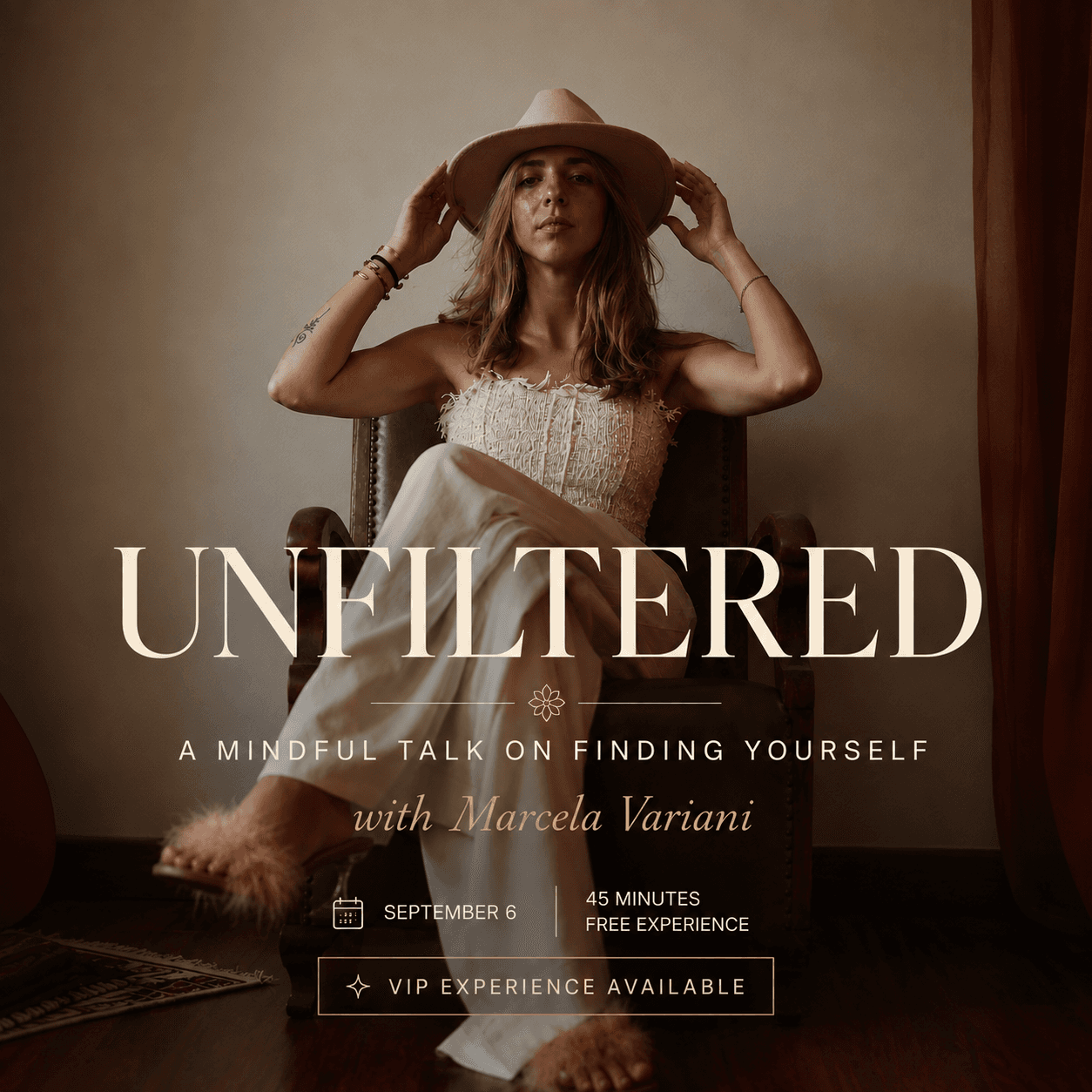 UNFILTERED: A Mindful Talk on Finding Yourself with Coach Marcela Variani