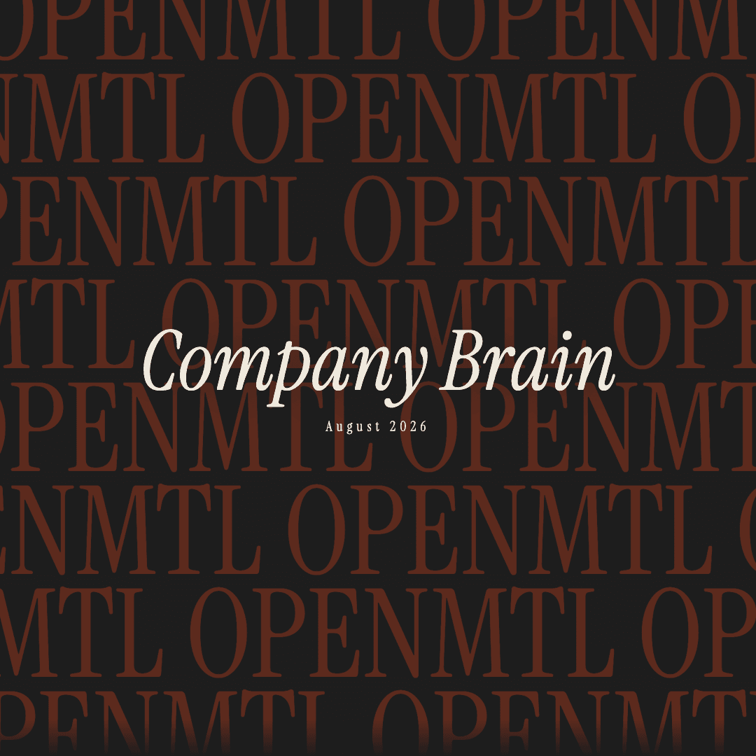 OpenMTL: How a Company Brain Works