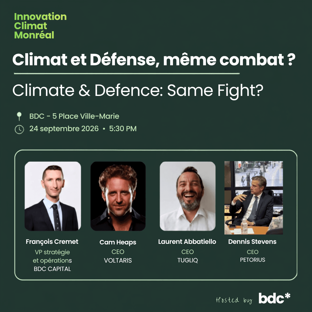 🛡️🌱 Climat et Défense, même combat ? | Climate & Defence: Same Fight? 🌱🛡️