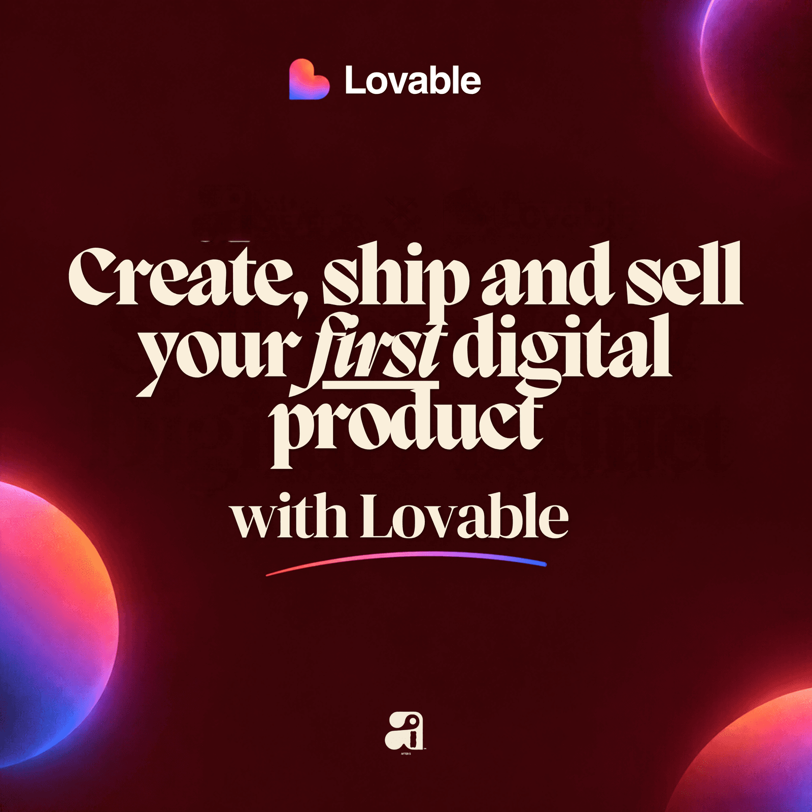 Create, ship and sell your first digital product
