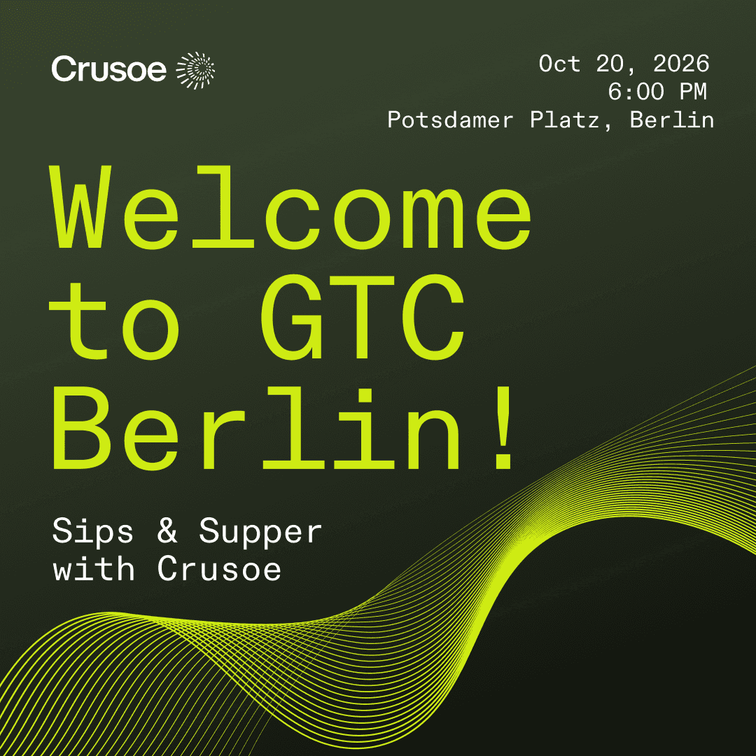Welcome to Berlin! Sips & Supper with Crusoe