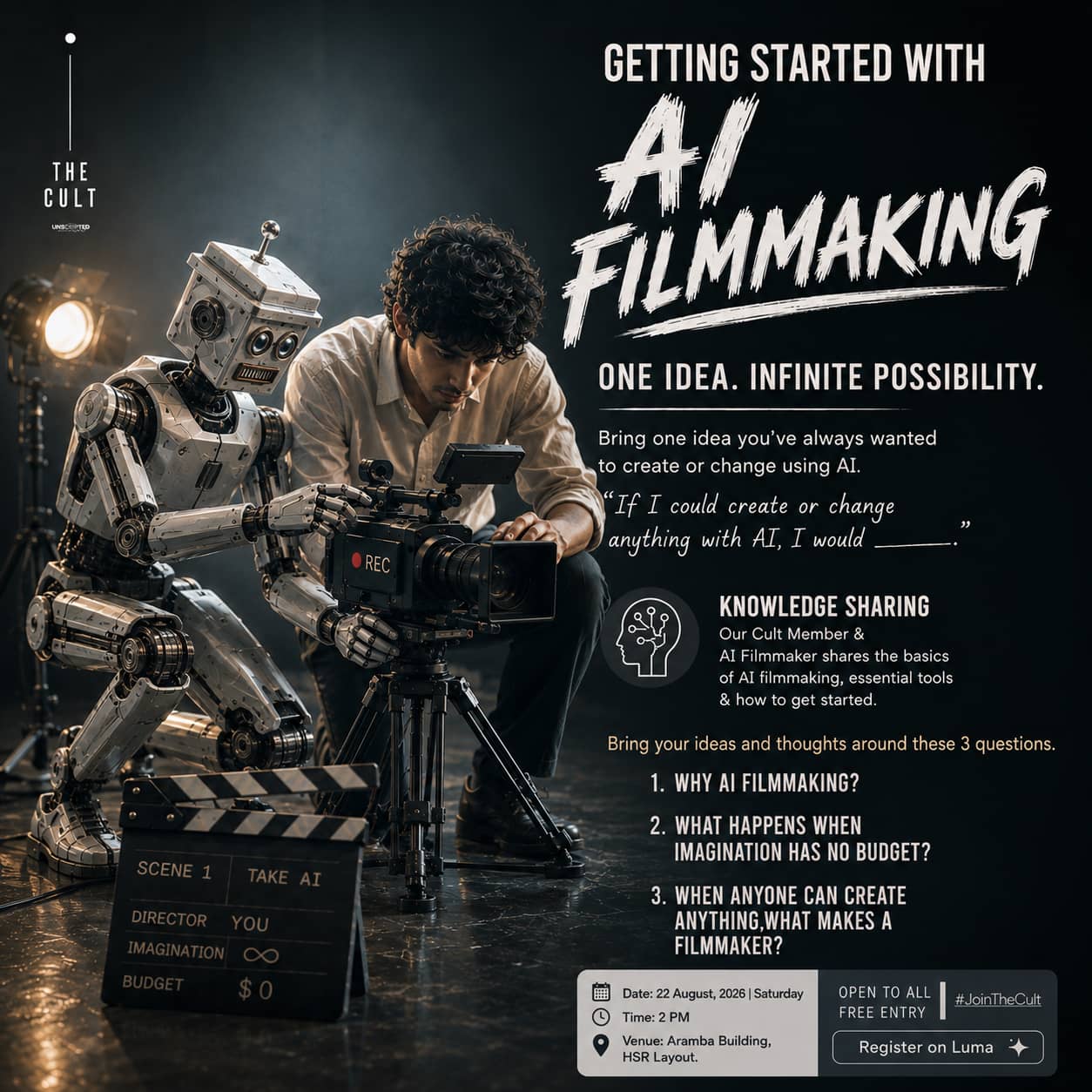 Getting Started With AI Filmmaking: The Cult By Unchained