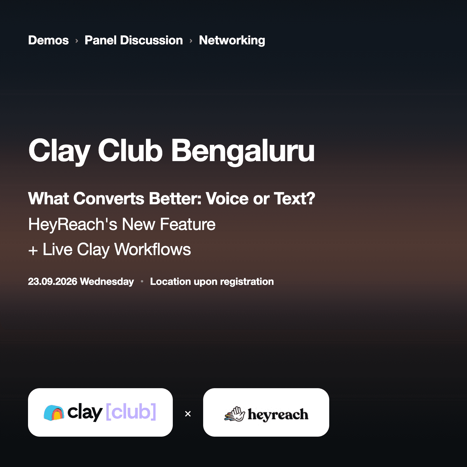 Clay in Bengaluru: Clay X HeyReach