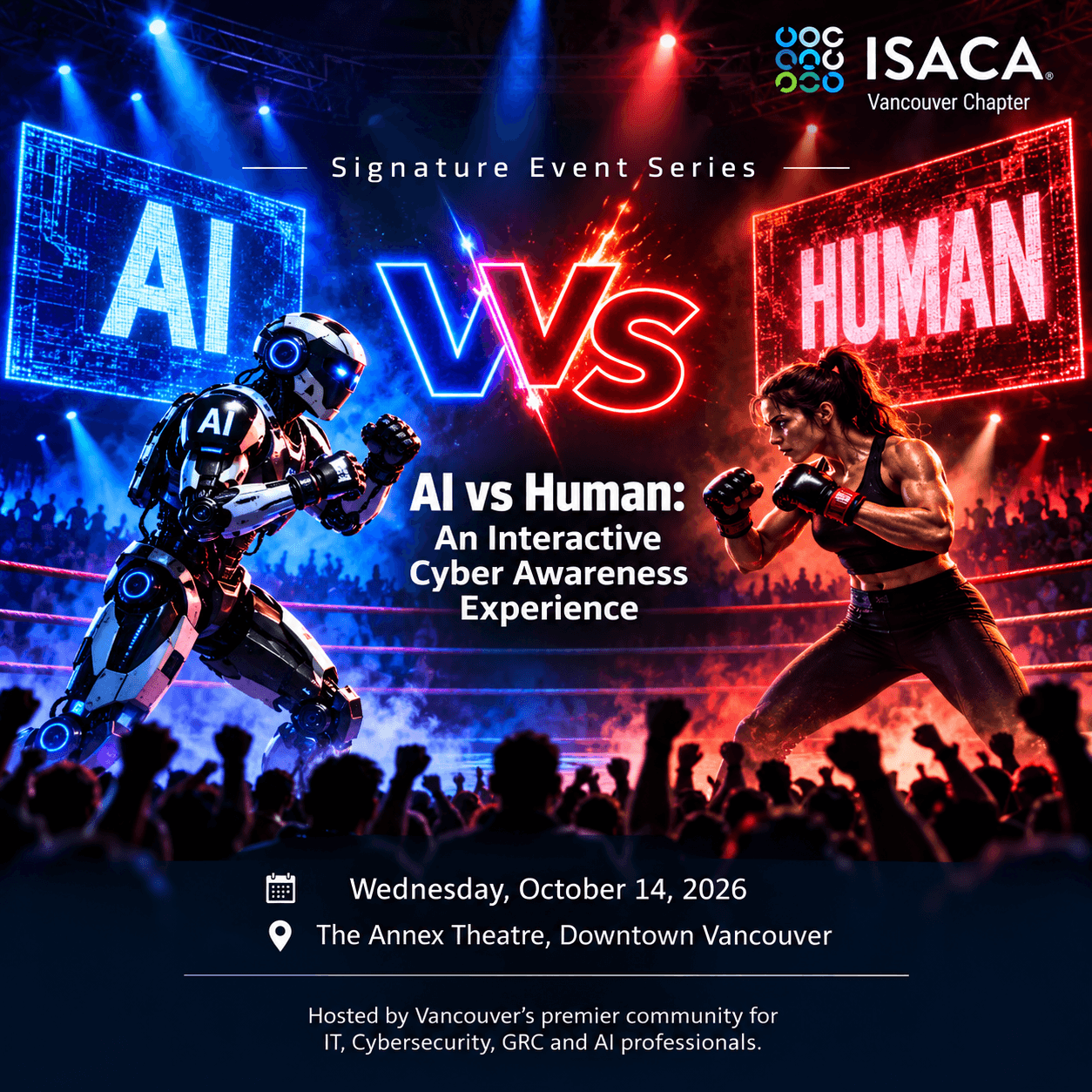 ISACA Signature Series - AI vs. Human: An Interactive Cyber Awareness Experience