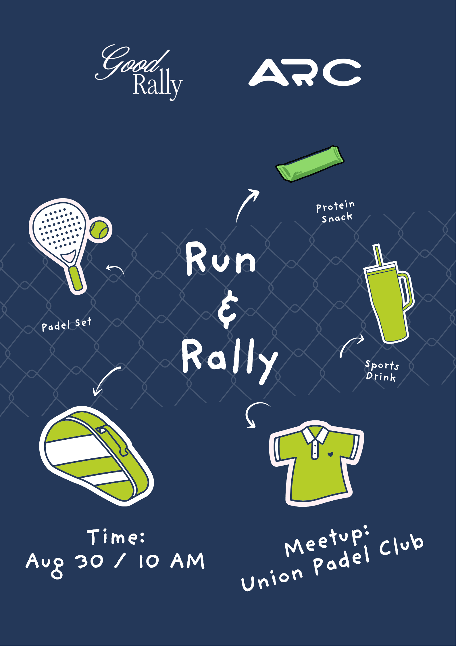 Padel Run | ARC x Good Rally
