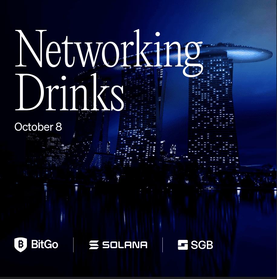 Token2049 Networking Event with BitGo, Solana & SGB