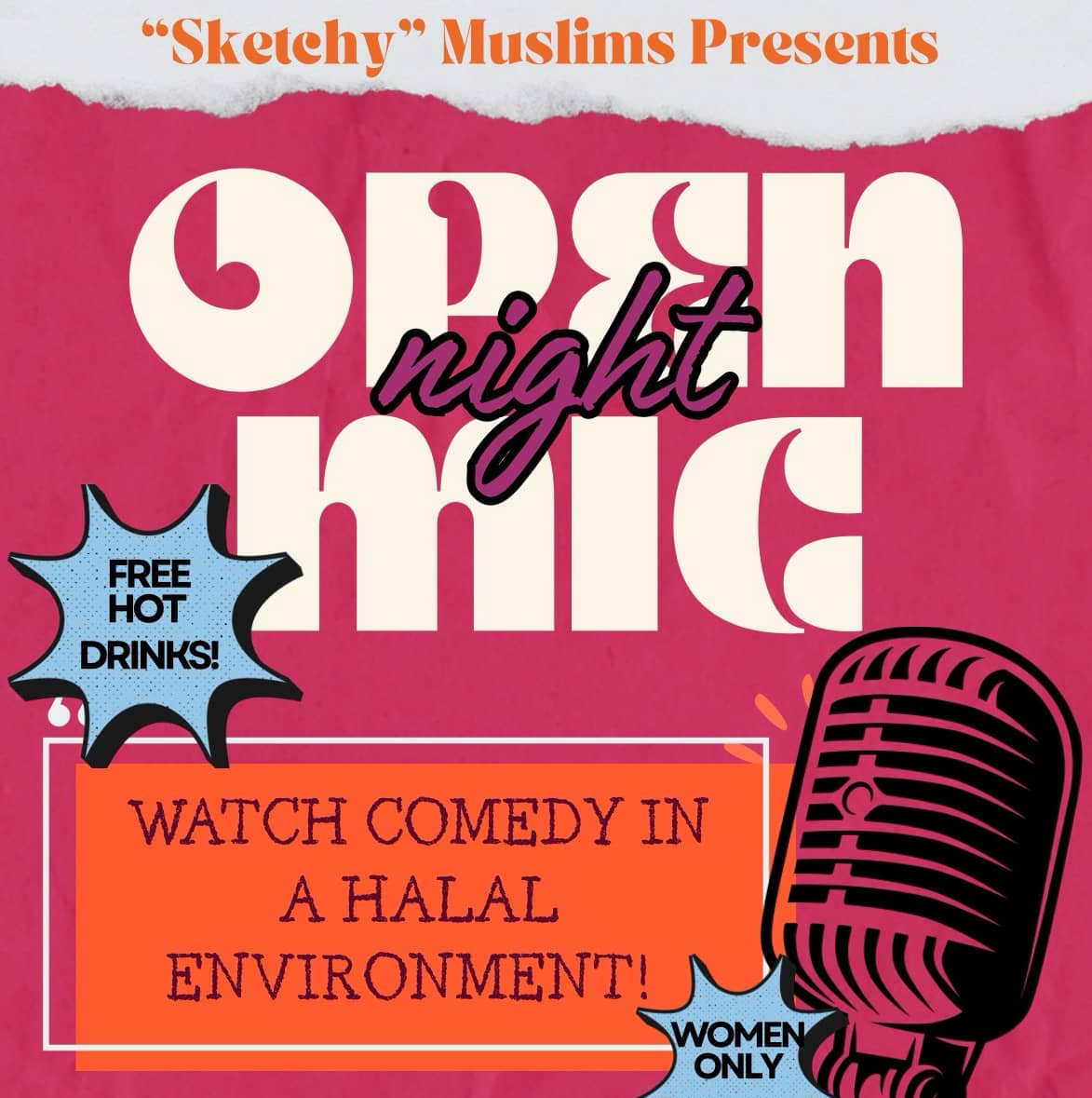 Halal Open mic - Sketchy Muslims