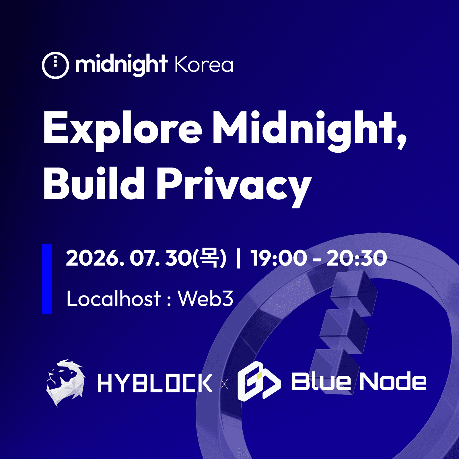 Explore Midnight, Build Privacy
