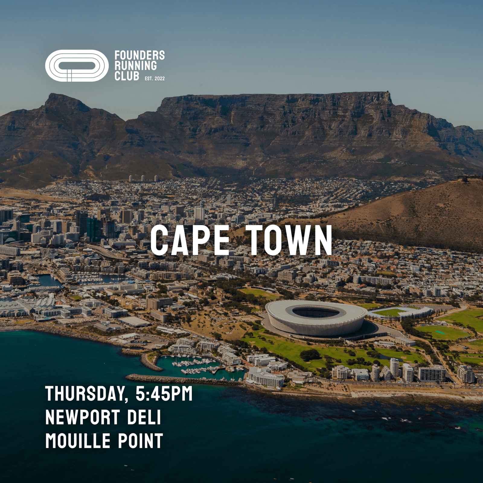Founders Running Club : Cape Town / October 2026