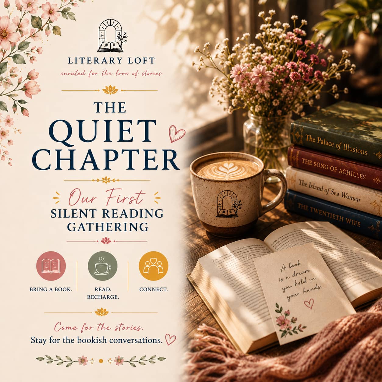 Literary Loft | The Quiet Chapter