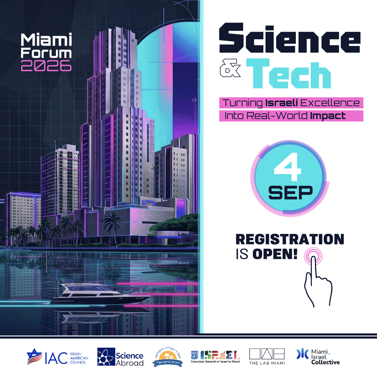 Science & Tech Miami Forum Sep 4th 2026