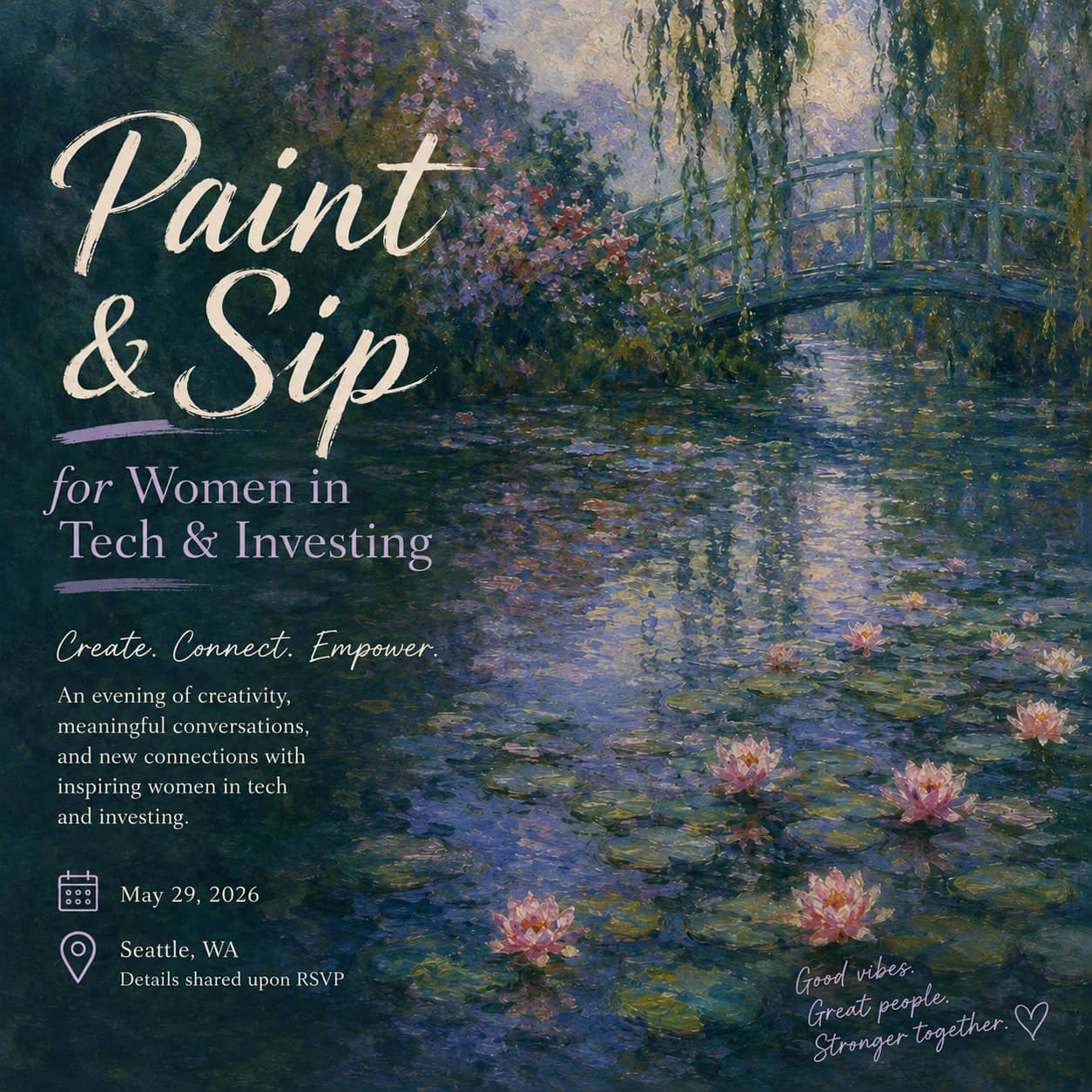 Women in Tech: Sip & Paint (Tech Week Edition)