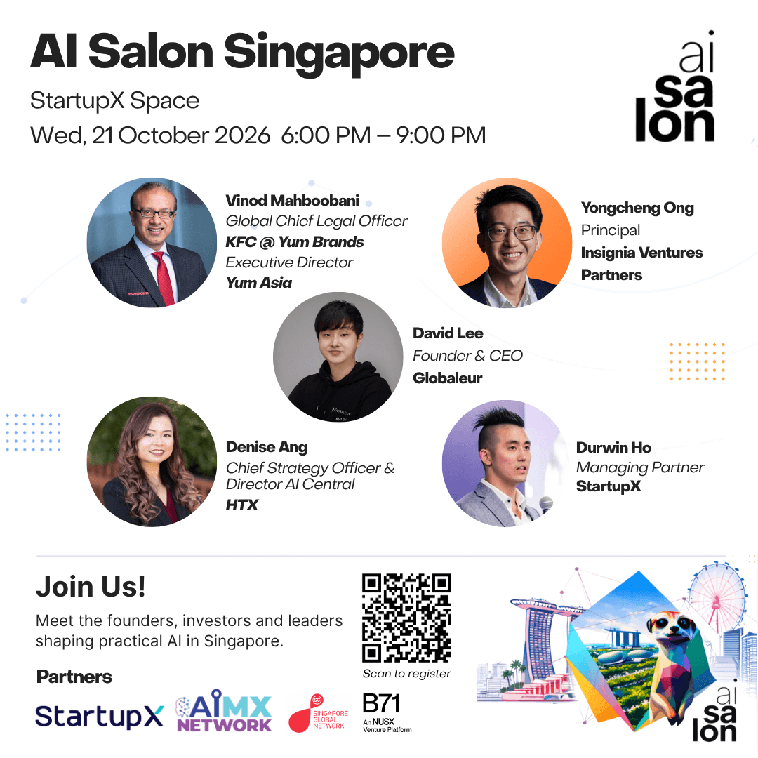 AI Salon Singapore (21 October 2026)