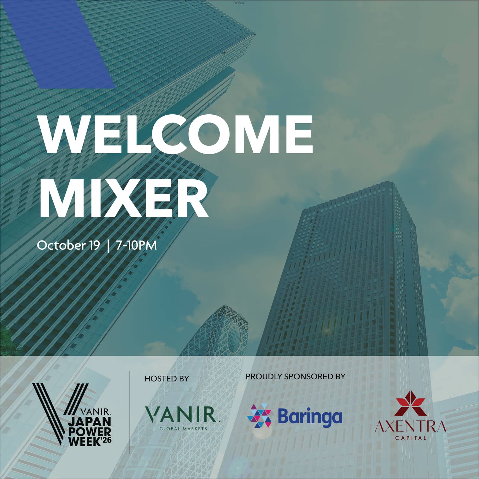 Welcome Mixer