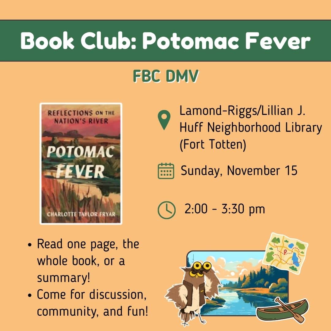 Book Club: Potomac Fever by Charlotte Taylor Fryar