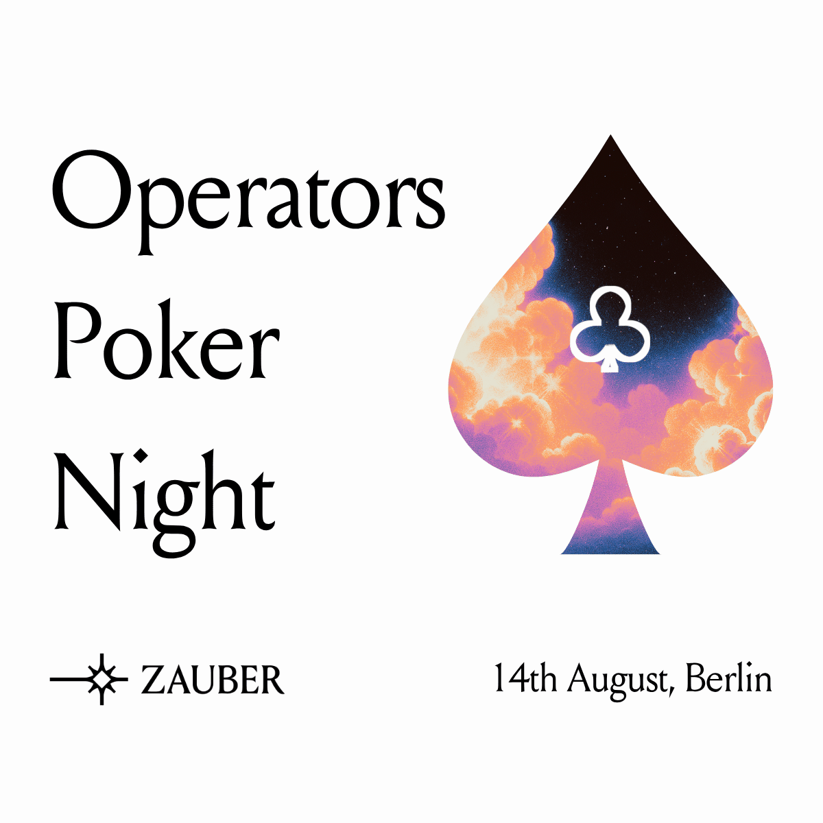 Operators Poker Night