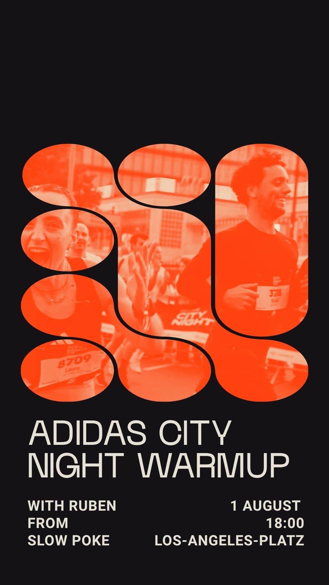 Adidas City Night 2026: Pre-Run Guided Warm up