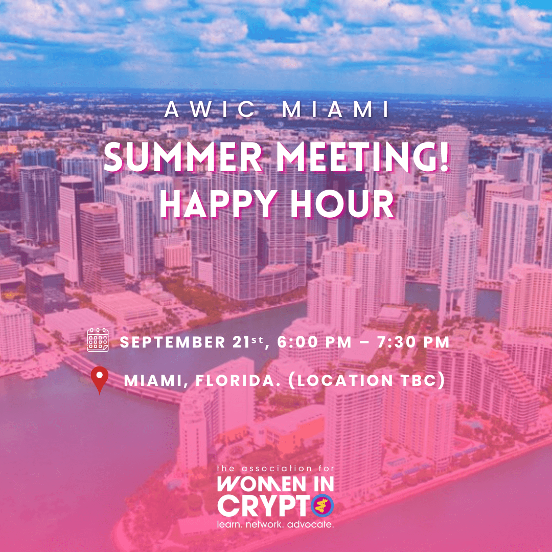 Summer Meeting! AWIC Miami Happy Hour
