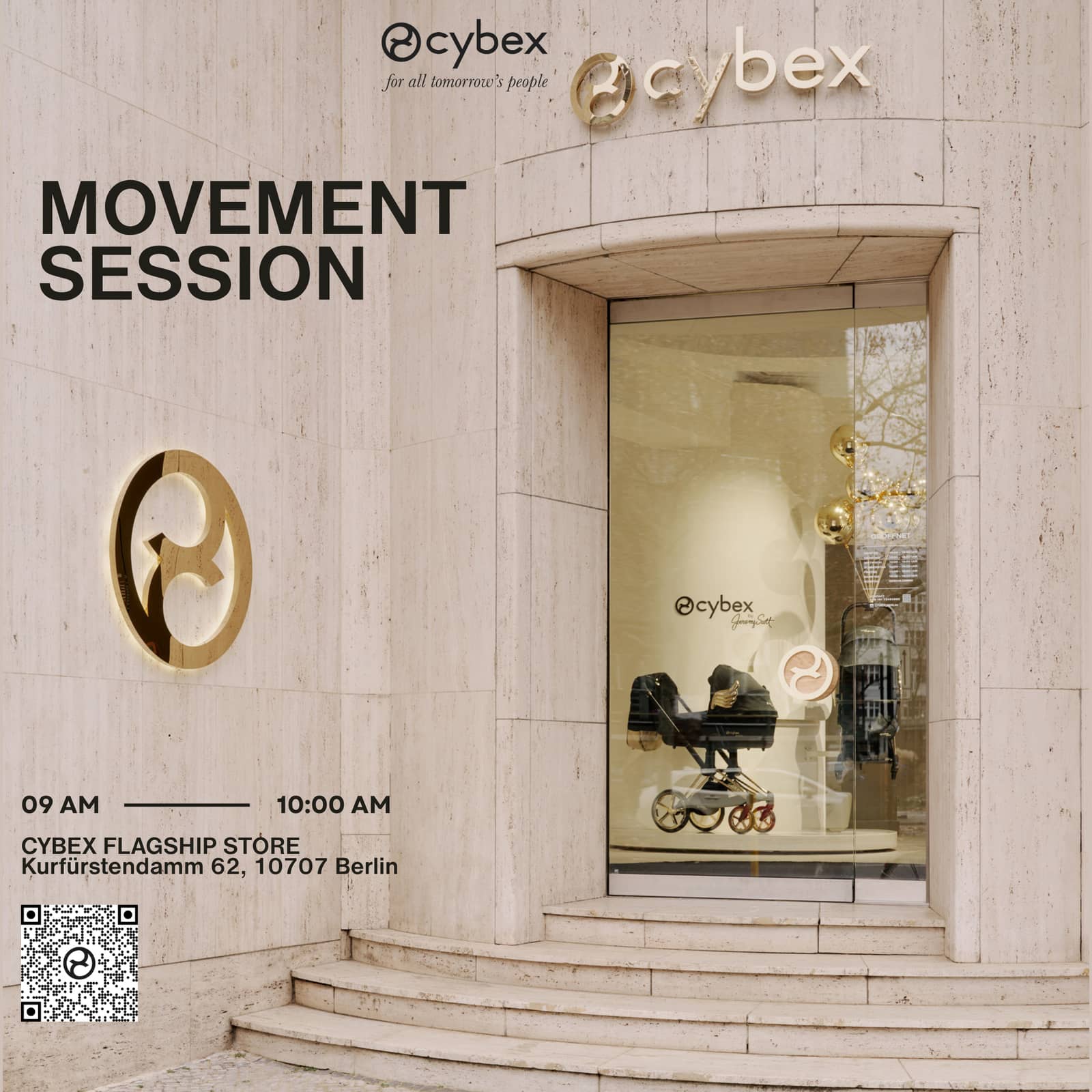 CYBEX MOVEMENT SESSION - YOGA FOR ALL