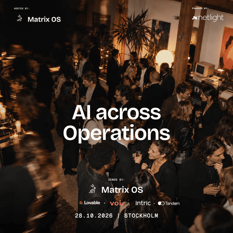 AI across Operations