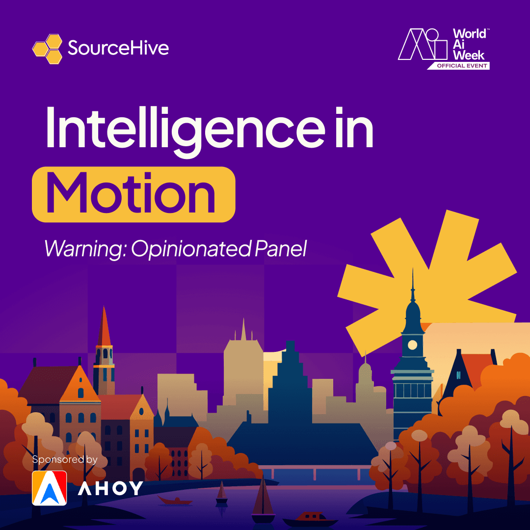 SourceHive x World Summit AI Amsterdam 2026: Intelligence in Motion
