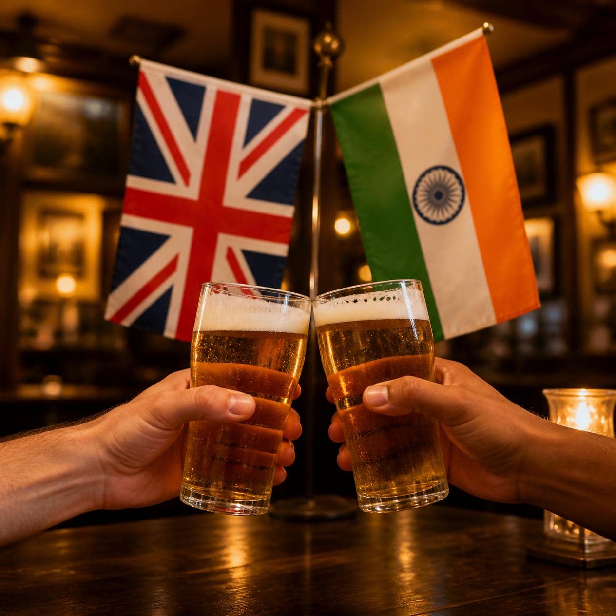 Investor Drinks | Before Leaving 🇬🇧🇮🇳