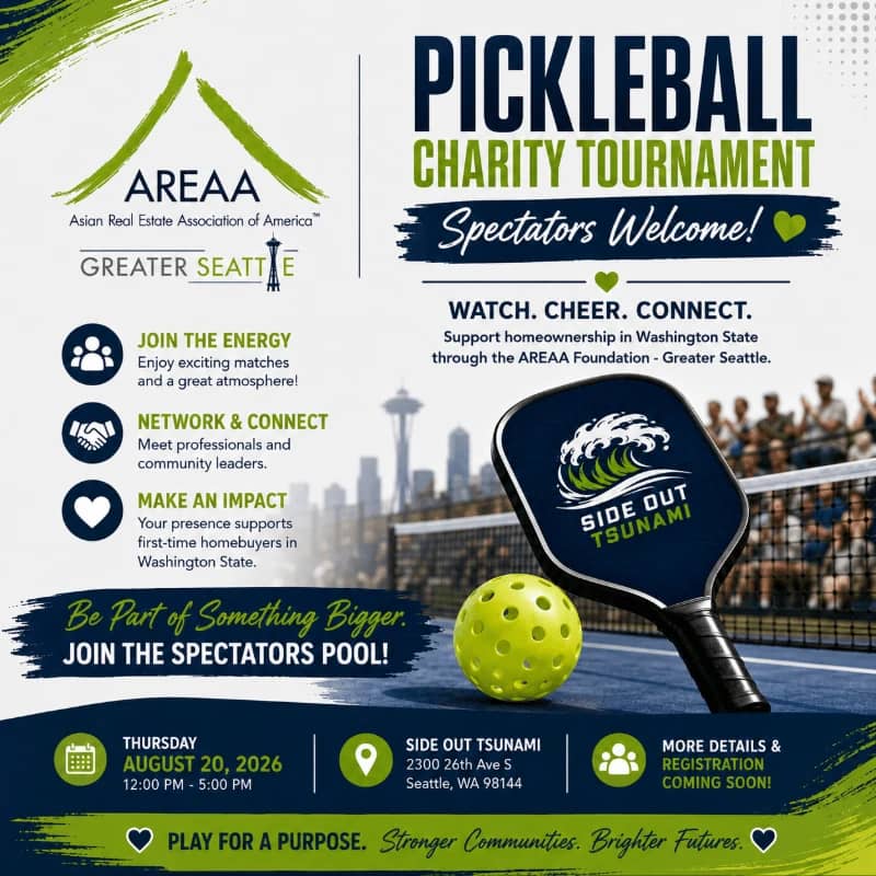 AREAA Pickleball Charity Tournament 2026- Spectator Admission