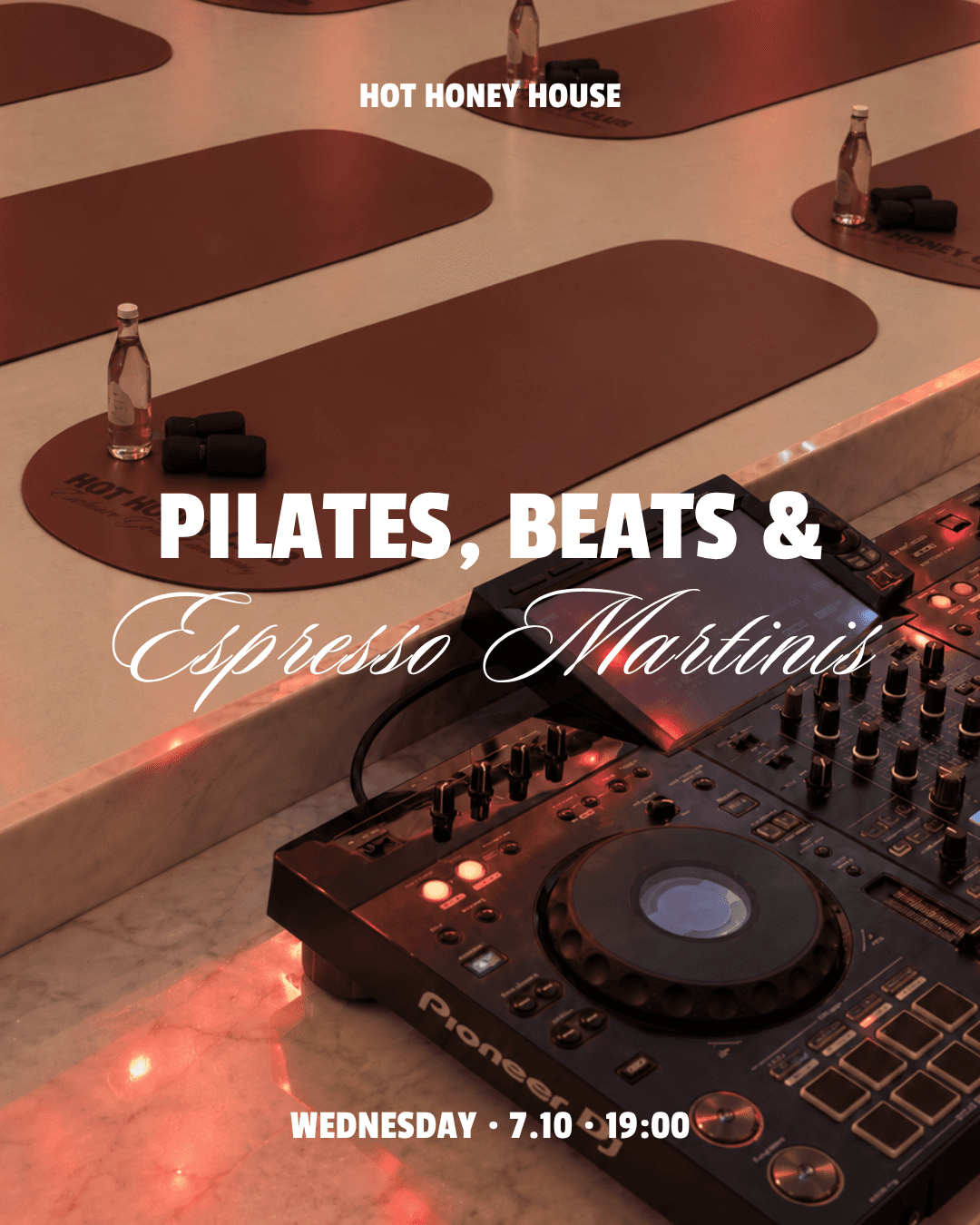 PILATES, BEATS & ESPRESSO MARTINIS