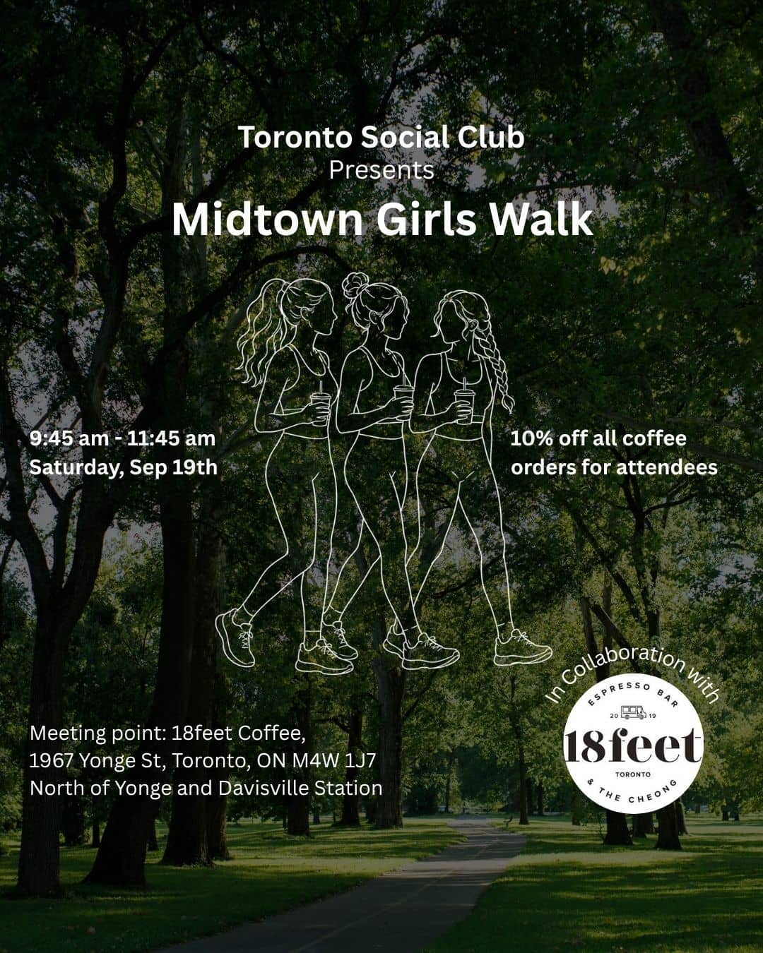 Girls Coffee Walk