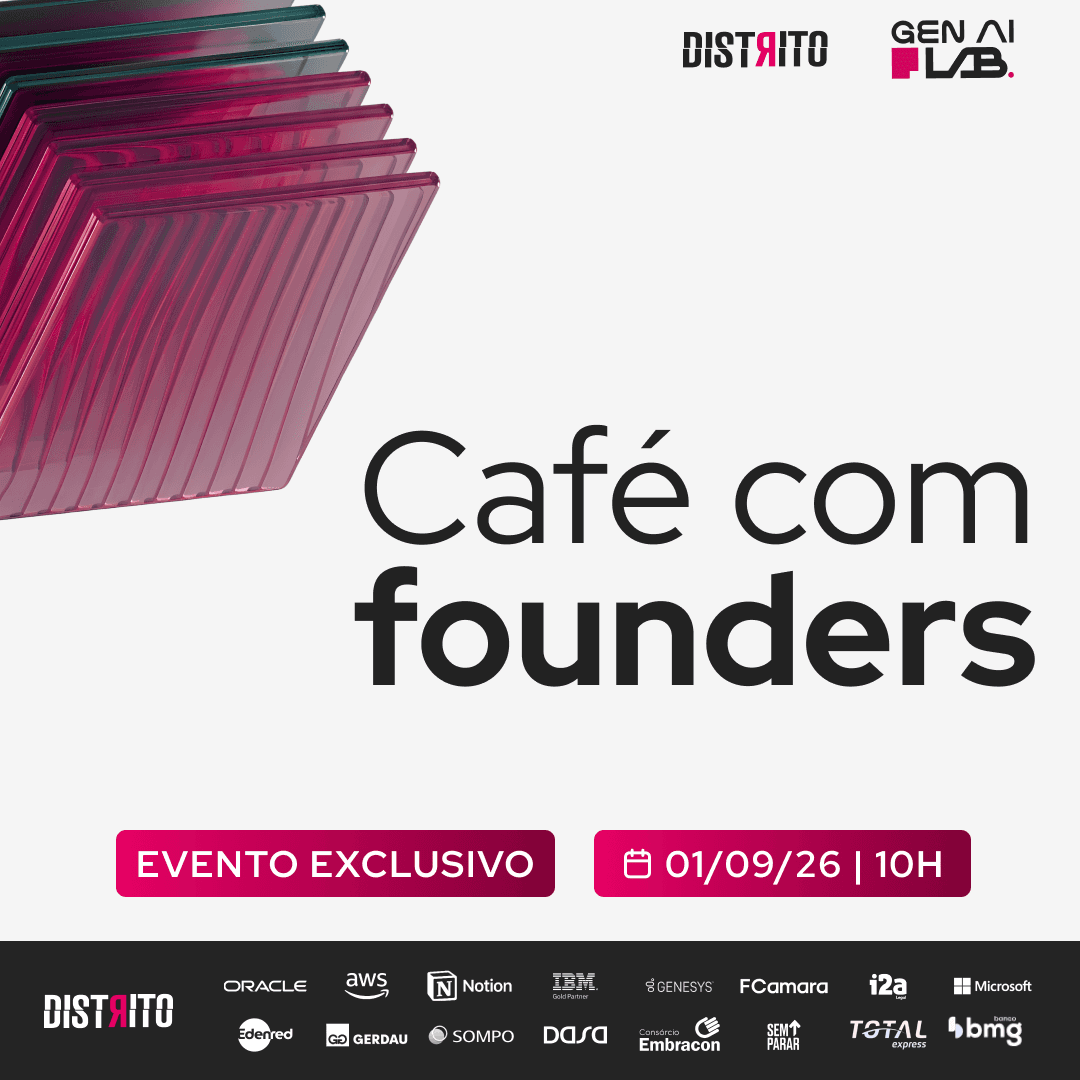 Café com founders at GenAI Lab