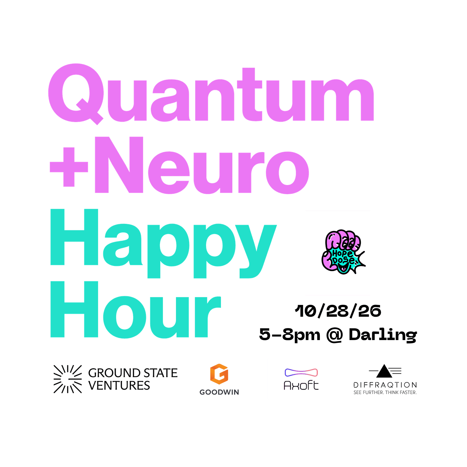 Quantum + Neurotech Happy Hour