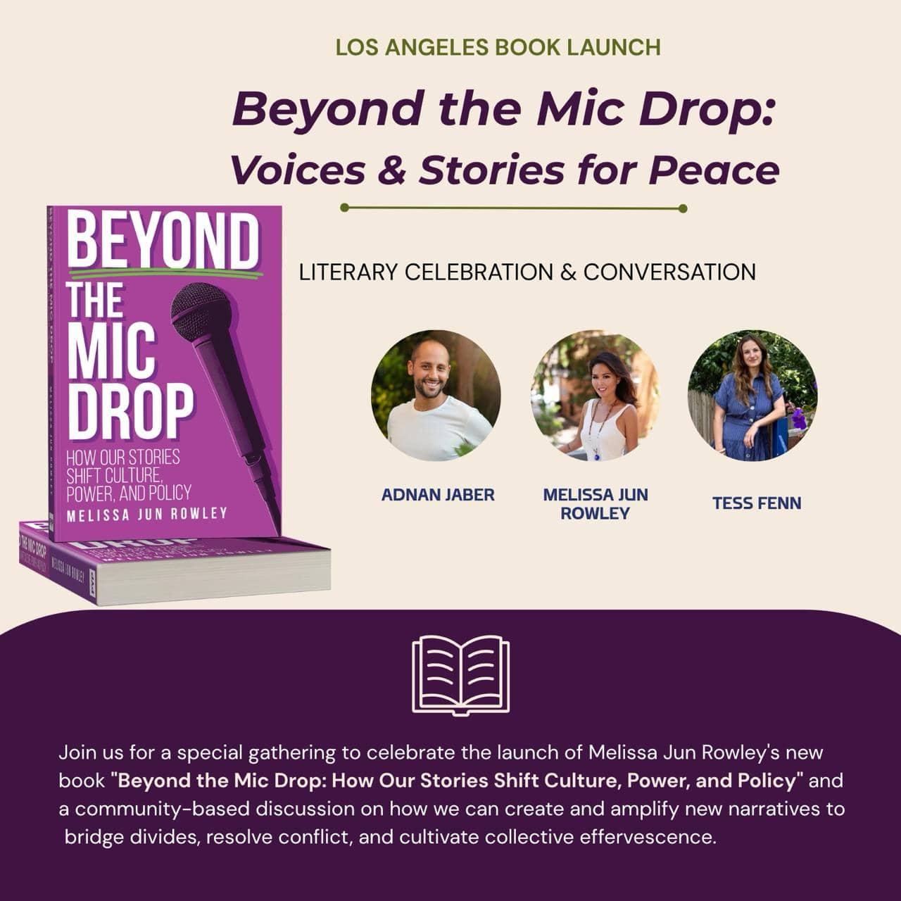 Beyond the Mic Drop: Voices & Stories for Peace