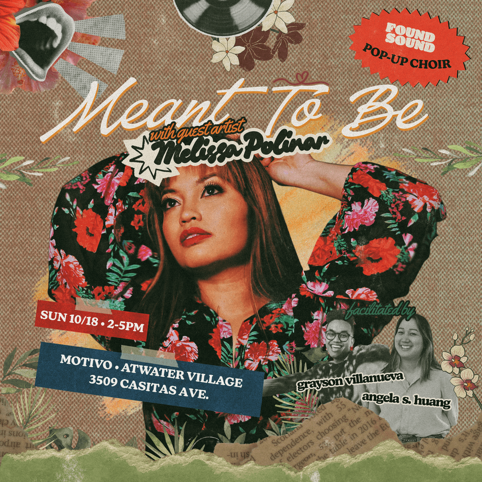 Meant To Be (Melissa Polinar) feat. Melissa Polinar • Found Sound LA 💕 Pop-Up Choir