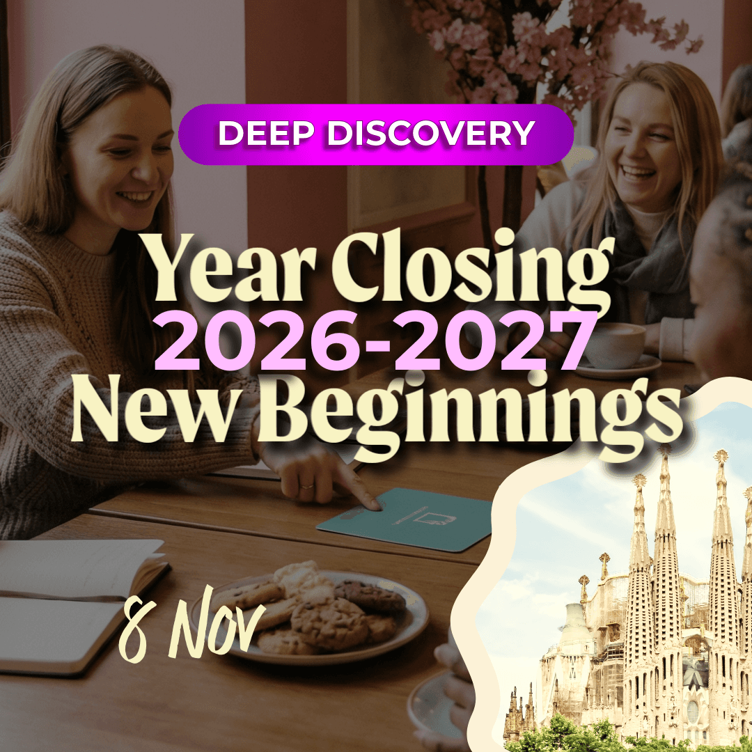 🌱 Deep Discovery x Year Closing & New Beginnings | Sunday Workshop, November Barcelona