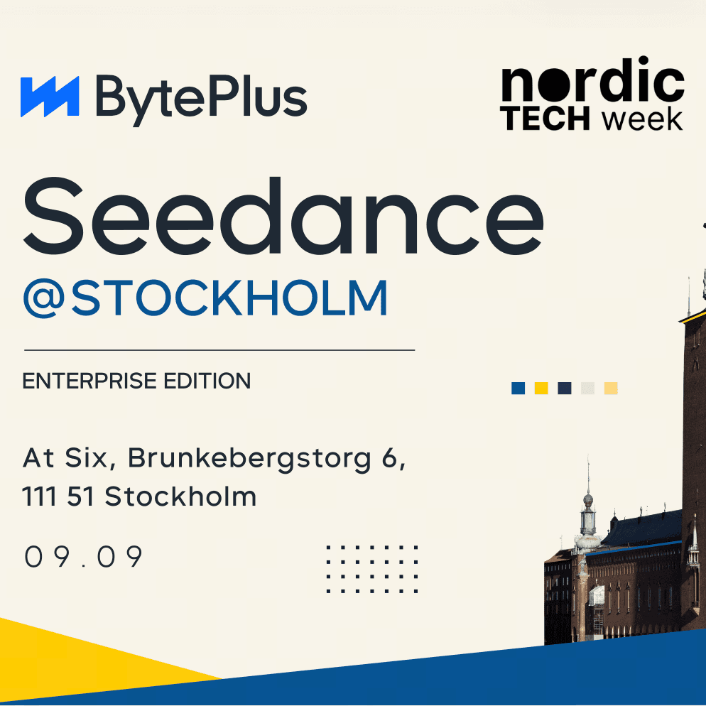 Seedance 2.5: AI, Creativity & the Future of Production - Stockholm