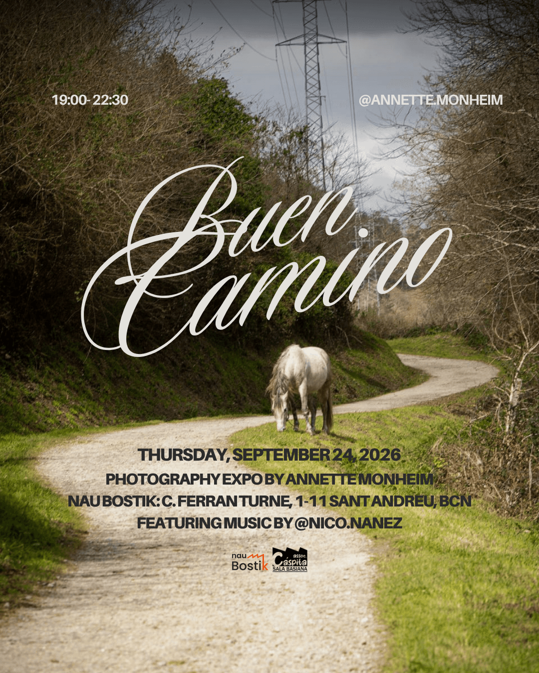 Buen Camino: Photography Exhibition + Music