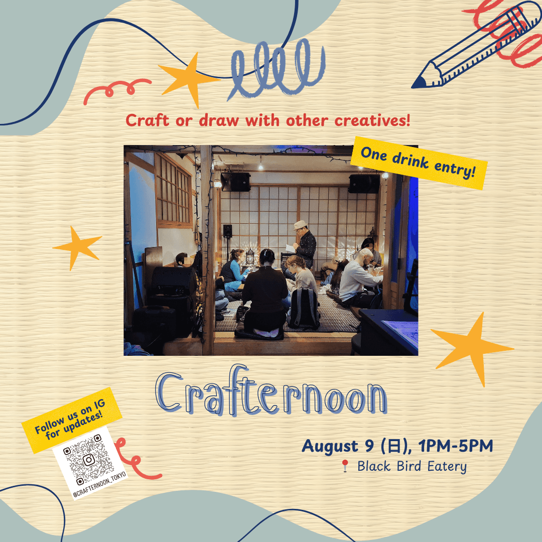 Craft / Draw Together in a Tatami Restaurant