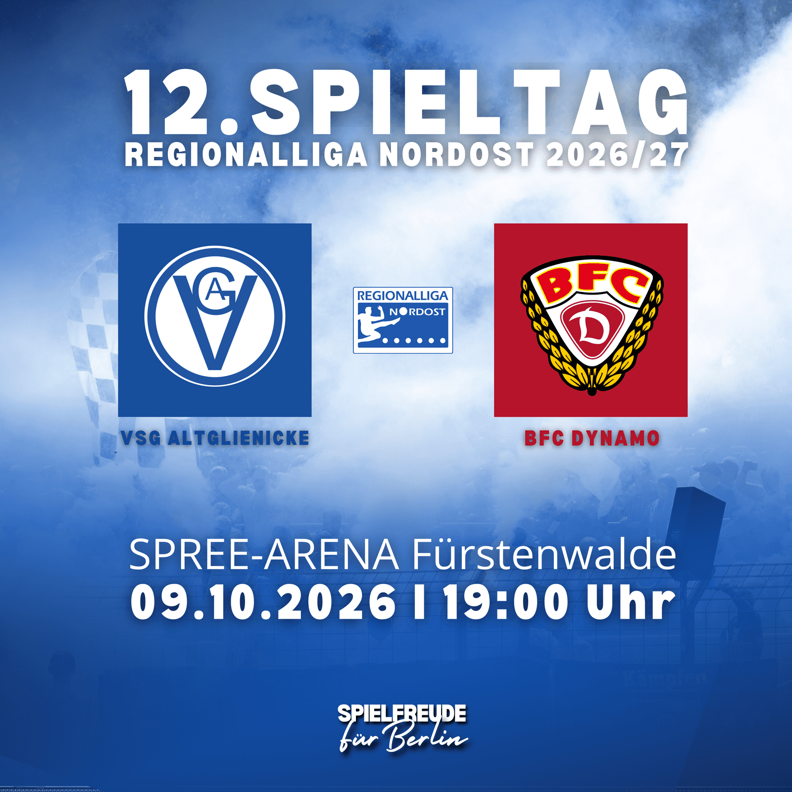 VSG ON TOUR – Gemeinsam nach Fürstenwalde gegen den BFC Dynamo! 🚌💙