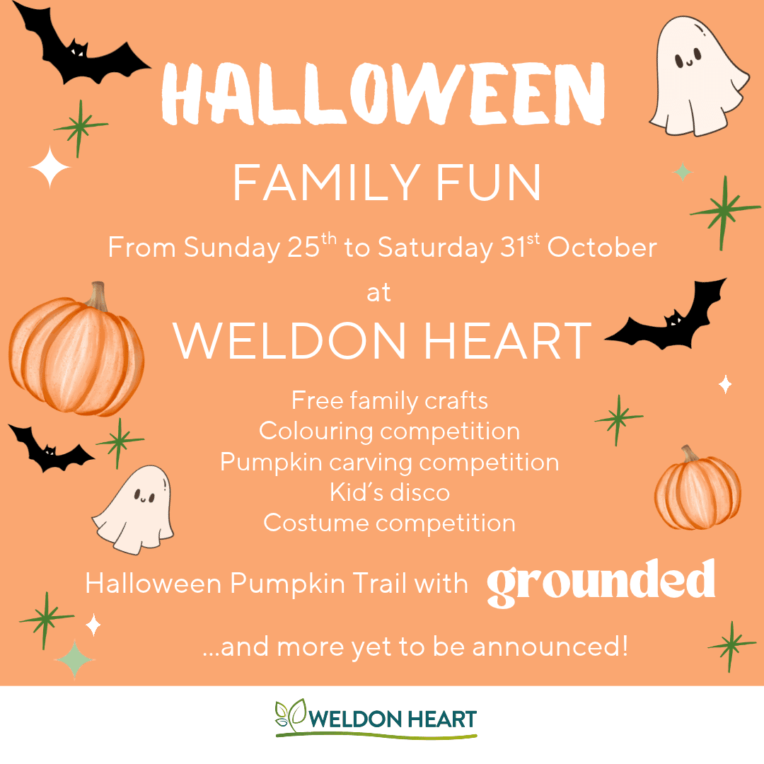 FREE Halloween Family Fun Day at Weldon Heart!