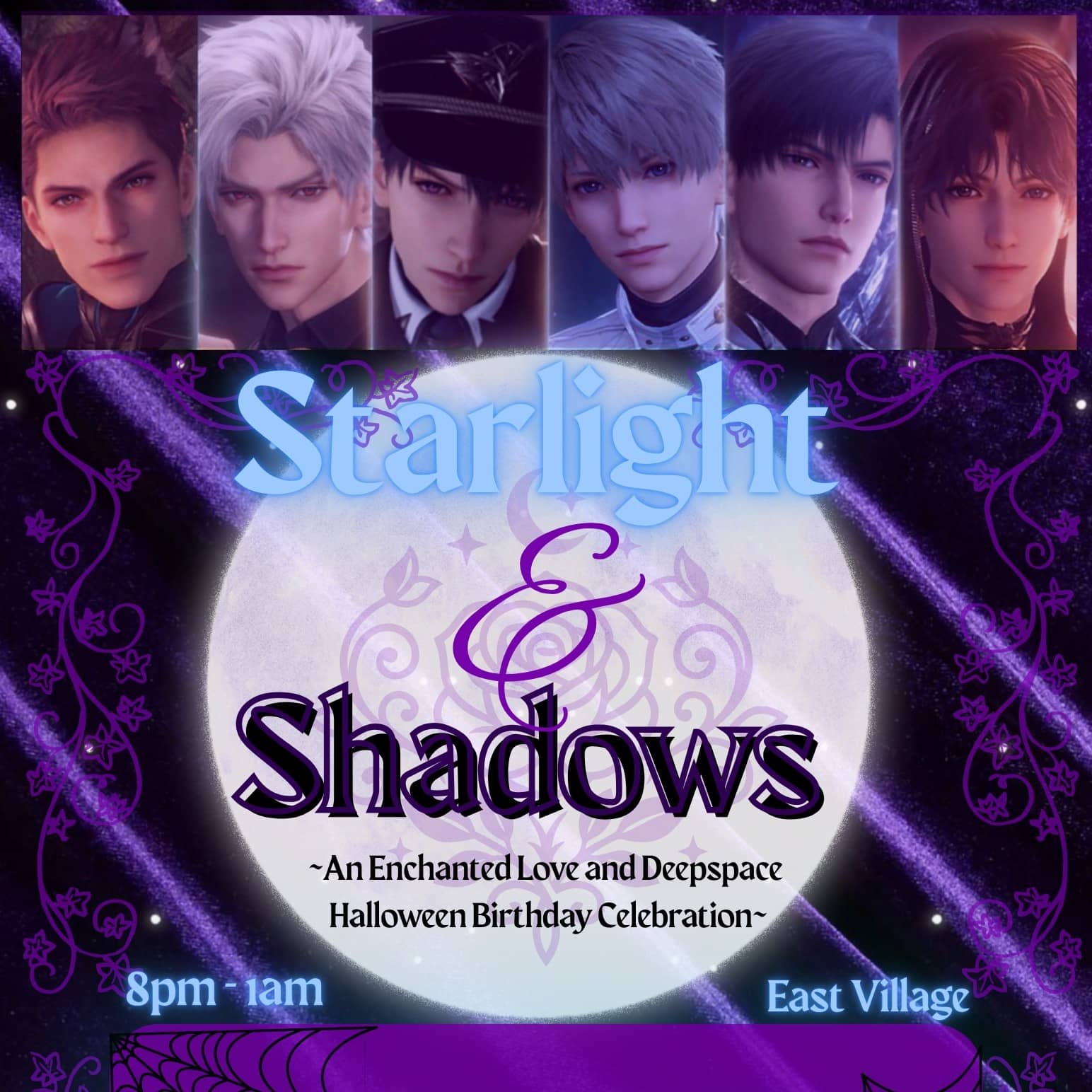 Starlight & Shadows ~An Enchanted Love and Deepspace Halloween Birthday Celebration~